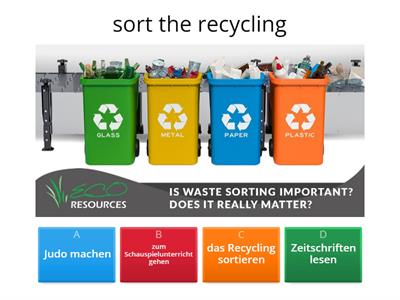 QUIZ BEYOND A2+ Vocabulary flashcards (English - German)  Part 3