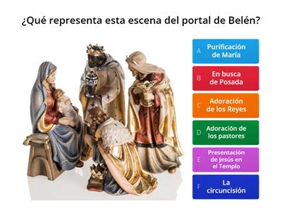 (I) Escenas de los relatos de la Infancia de Jesús 