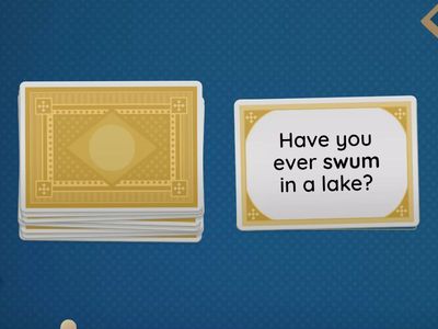 (Student 'B') Present Perfect Questions: Have you ever....?