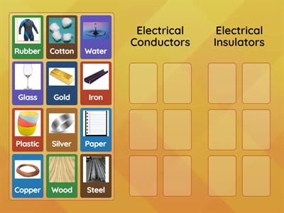 Sorting Conductors and Insulators