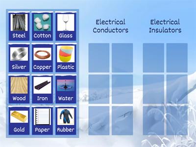 Sorting Conductors and Insulators