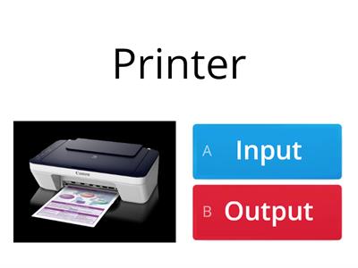 Task 1 - Input and Output devices