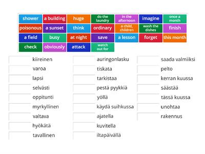 On The Go 2 unit 1 vocabulary