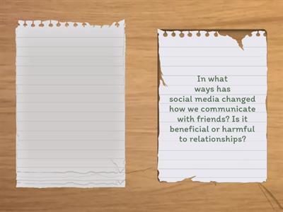 Writing prompts (Intermediate -advanced English) 