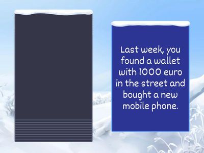 Third conditional Speaking practice 