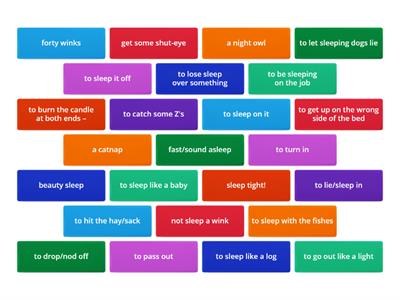 EC I4 M1 6B Sleep Idioms & Phrases