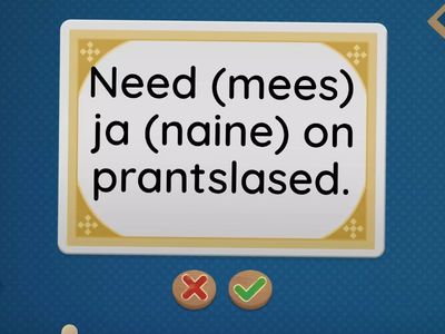 Ütle sõnad mitmuses. Say these words in plural.