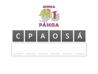 PÁSCOA - vocabulário Nível 1