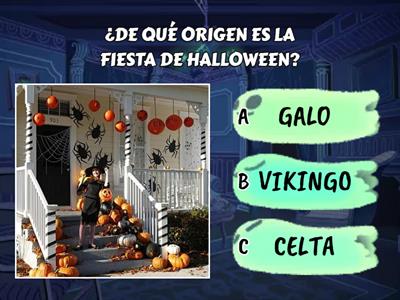 HALLOWEEN CUESTIONARIO