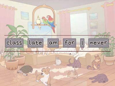 Frequency Adverbs Unjumble