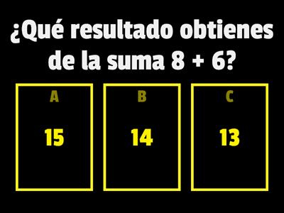 Cálculo mental segundo grado.