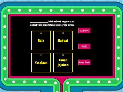 SEJARAH TAHUN 5 : Unit 1 Institusi Raja Payung Negara