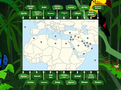 Unit 9 N Africa and SW Asia Map