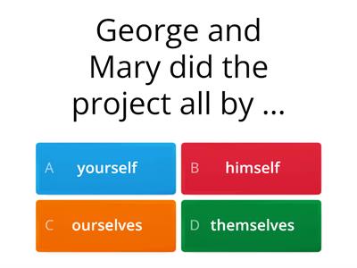 Reflexive pronouns - Homework