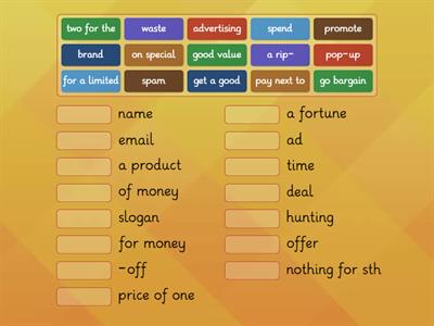 High Note, Unit 8A&B, vocabulary match-up