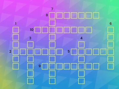 Crossword pre, re and dis words