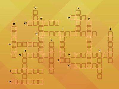 CRUCIVERBA CLASSE QUARTA