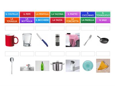 OGGETTI IN CUCINA