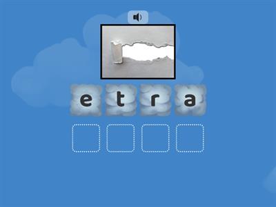 /eə/ ~unjumble words