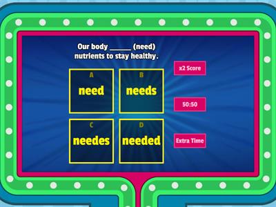 G2 Simple Present Tense 