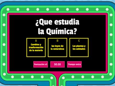 QUÍMICA  REPASO PREPARATORIA