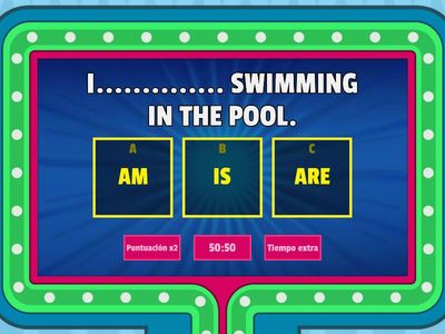  PRESENT CONTINUOUS quiz