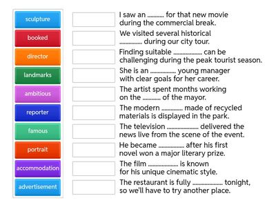 Level 2 - Vocabulary revision