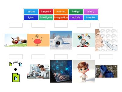 Letter Ii vocabulary