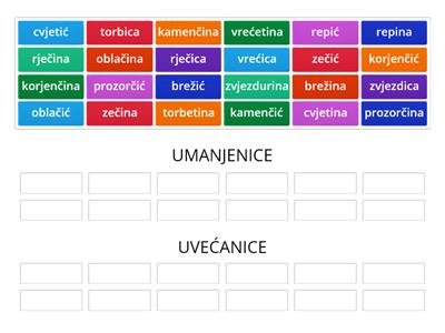  Umanjenice i uvećanice