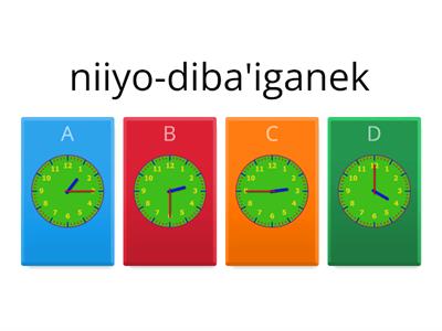 Ojibwe Aaniin edaso-diba'iganek?