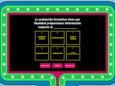 EVALUACION FORMATIVA