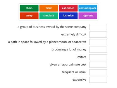 vocabulary building 