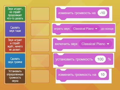 Запись и редактирование звука в Scratch
