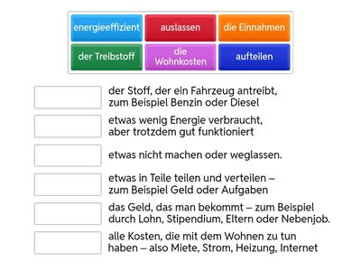 Spartipps für Studenten: Wortschtz zum Video 