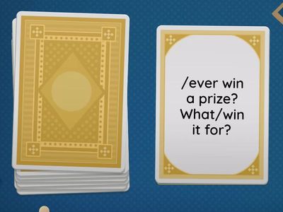 Pick a card. Make questions with Present Perfect and Past Simple