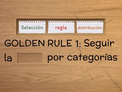 Golden Rules