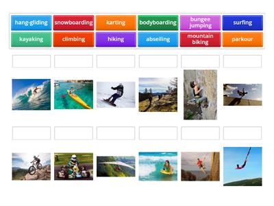 Adventure activities B1+ Solutions 2G