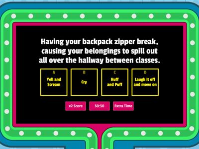 How would YOU react?