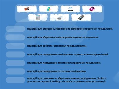 Пристрої для роботи з повідомленнями