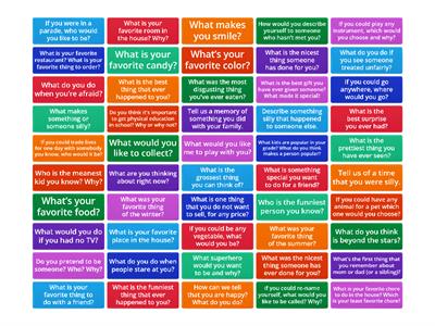 50 Conversation Questions for Juniors - part 2