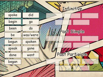 past simple & participle 