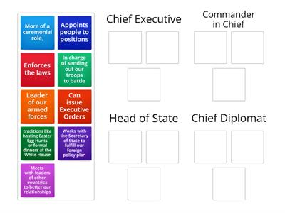 Roles of the President