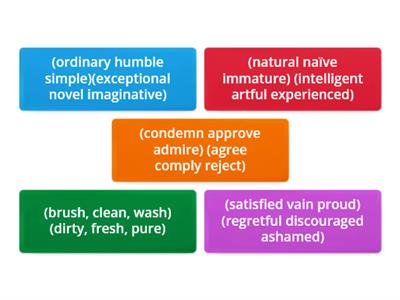 Verbal reasoning 11+ antonyms