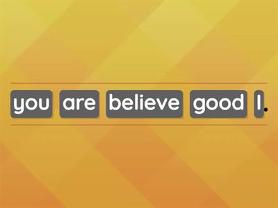 UNJUMBLE - A1/A2 fiil