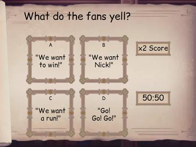 1.6 A Win for Nick's Fans Comprehension Gameshow