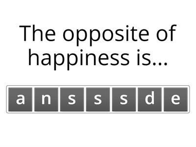 Suffixes `ness` and `ment` scramble