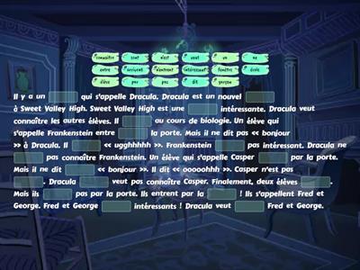 PH3: UN élève américain à Paris:Story Script