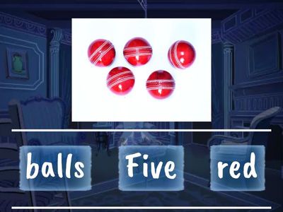 2nd grade "Five red balls"   СК