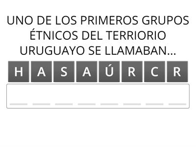 INDÍGENAS DEL URUGUAY