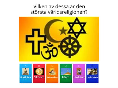 Religionskunskap SO åk 4